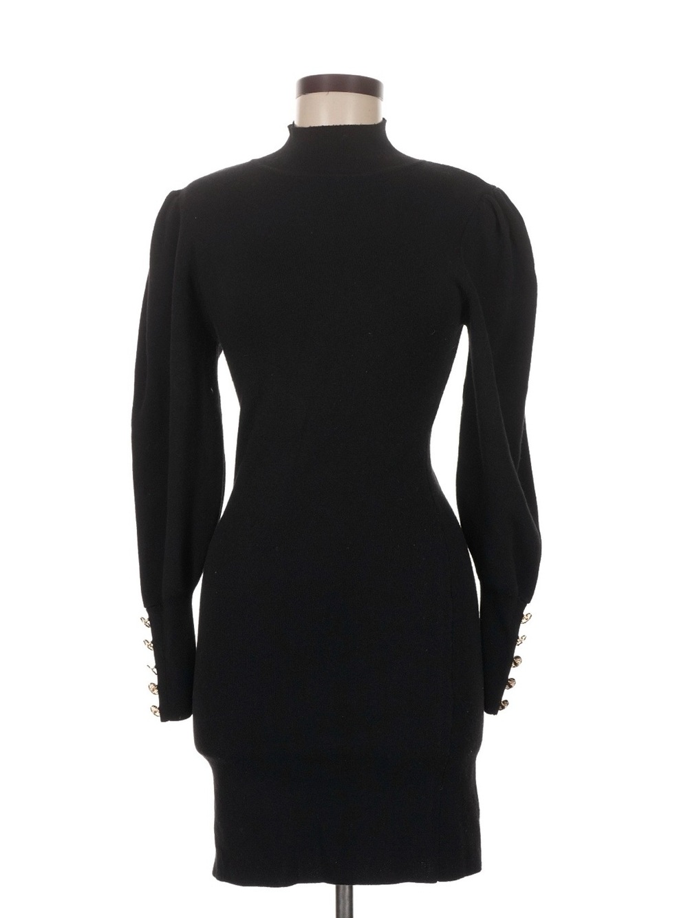 H&M Sweater Dress With Puffy Shoulders